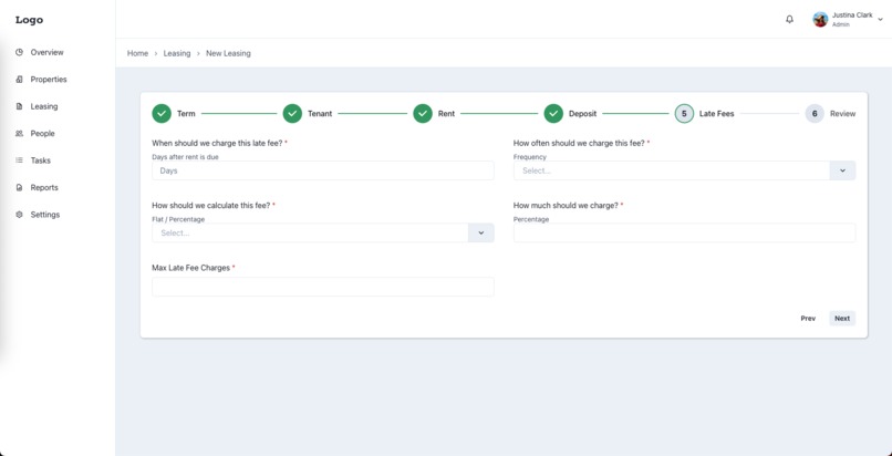 Property Management System – screenshot 2