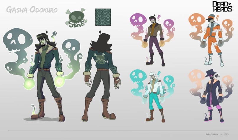 Dead Heads Character Designs – screenshot 1
