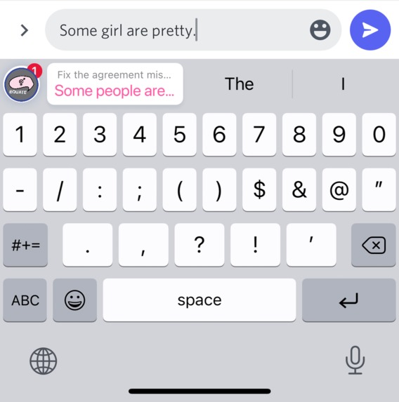 EQUATE -EQUATE is to gender bias as Grammarly is to grammar – screenshot 5