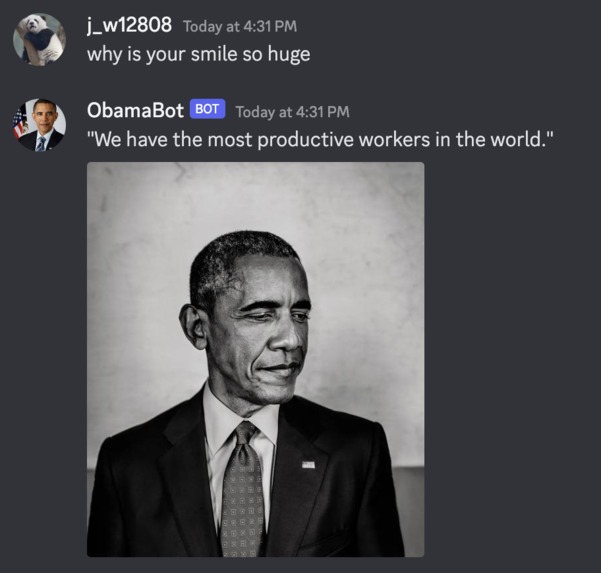 ObamaBot: What would Obama Say? – screenshot 1