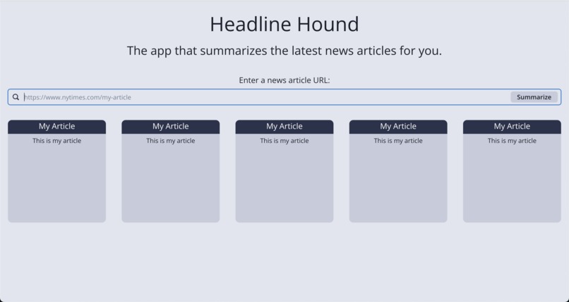 Headline Hound – screenshot 1
