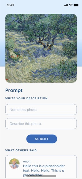 vi-describe – screenshot 1