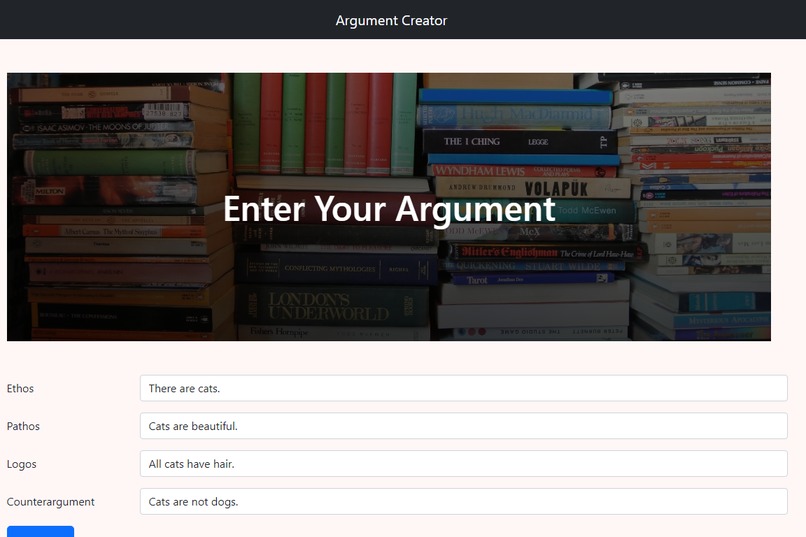 Argument Creator – screenshot 2