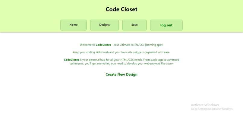 CodeCloset – screenshot 4