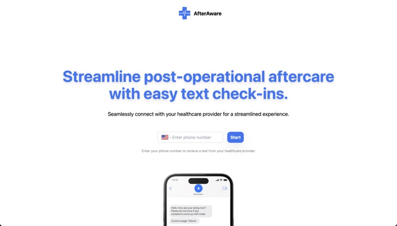 AfterAware - Stanford Treehacks '23 – screenshot 2
