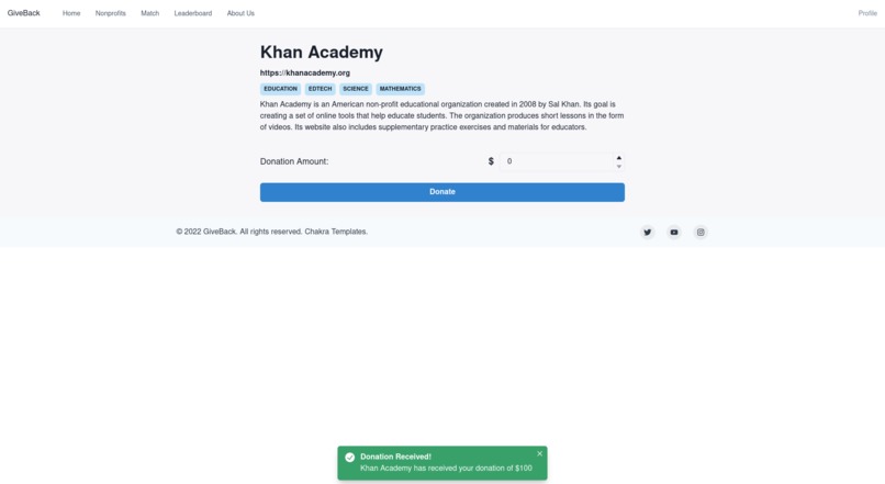 GiveBack – screenshot 4