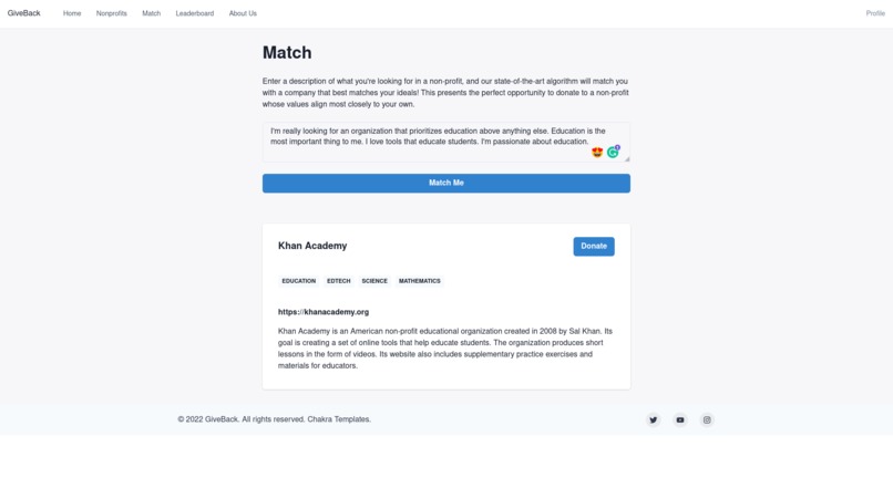 GiveBack – screenshot 3