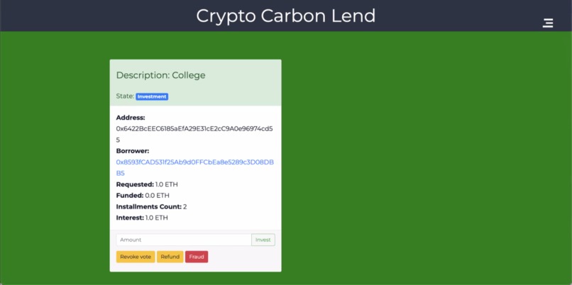 Crypto Carbon – screenshot 2