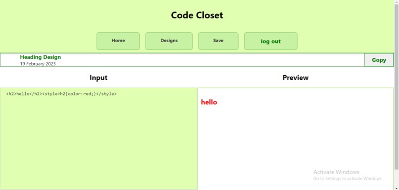CodeCloset – screenshot 8