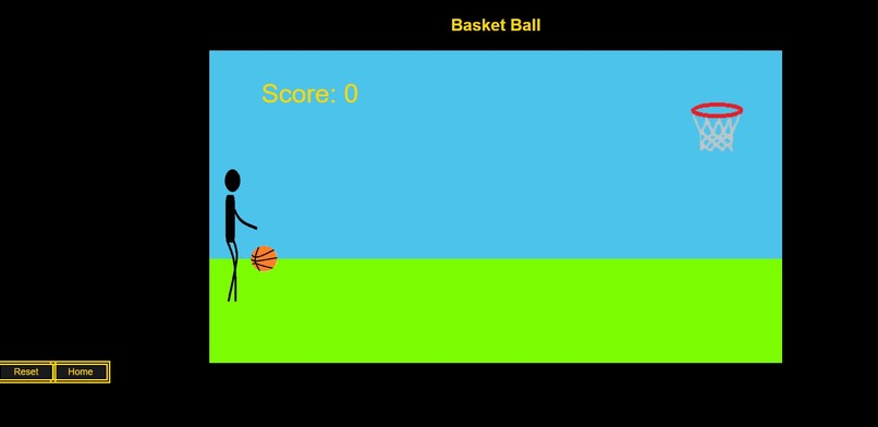 Basketball game by Jack and Lukas – screenshot 1