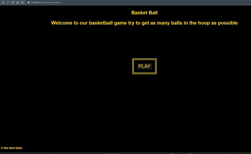 Basketball game by Jack and Lukas – screenshot 2