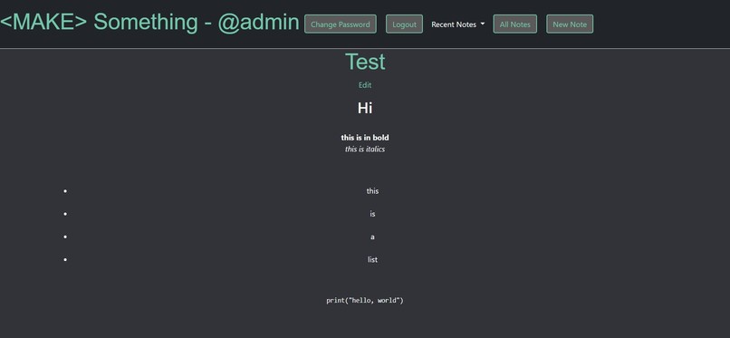 <Make> Something – screenshot 5