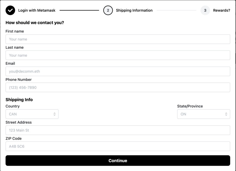 dEcomm – screenshot 2