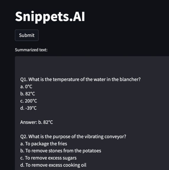 Snippets.AI – screenshot 1