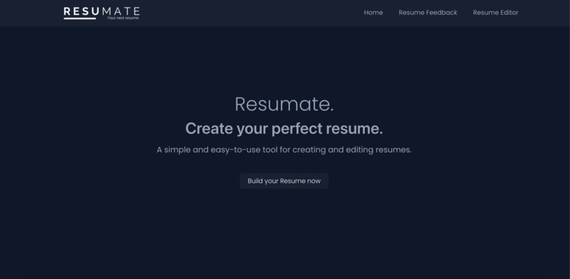Resumate – screenshot 2