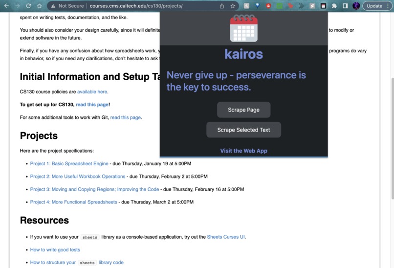 Kairos – screenshot 2