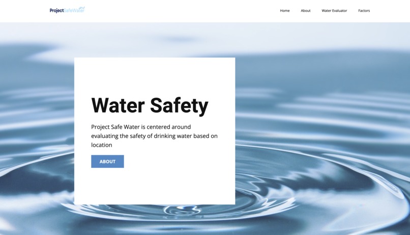 Project Safe Water – screenshot 1