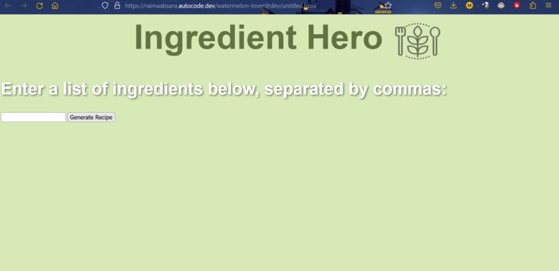 Ingredient Hero – screenshot 1