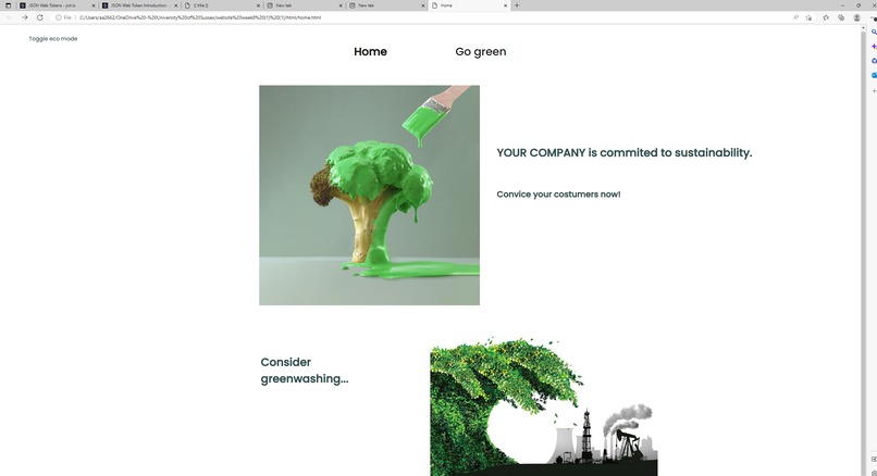 Go green – screenshot 2