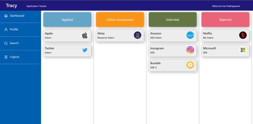 Tracy – screenshot 1