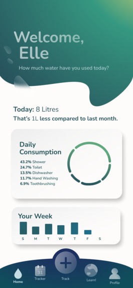 Water App Project – screenshot 1