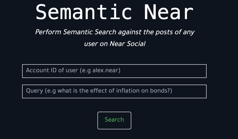 Semantic Near – screenshot 1