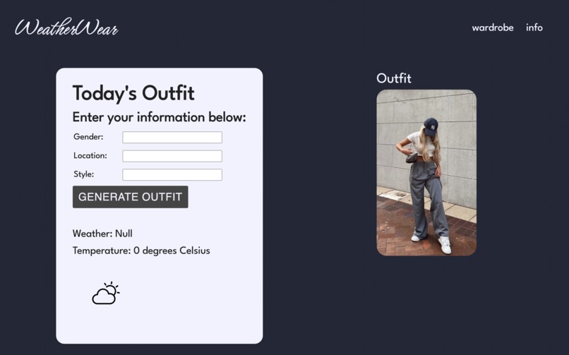 WeatherWear – screenshot 3
