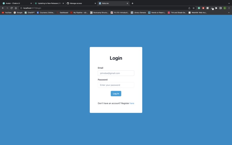 Note.me – screenshot 1