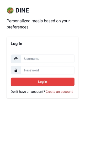 DINE – screenshot 1