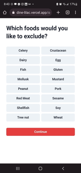 DINE – screenshot 4