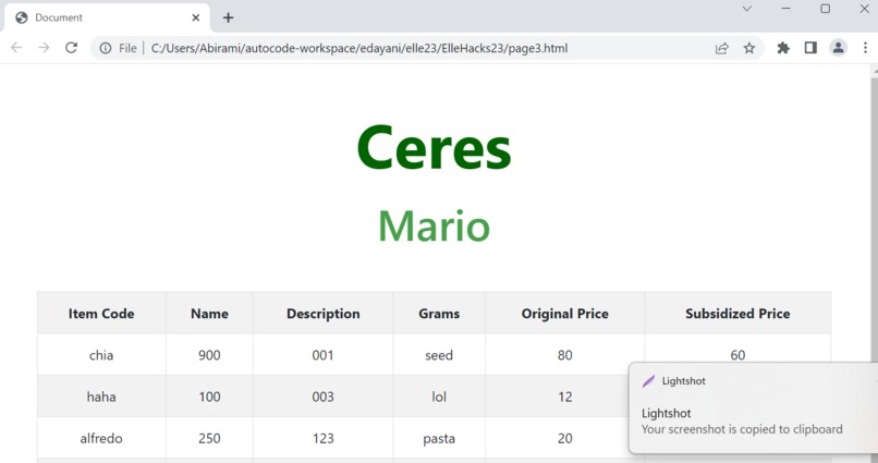 Ceres – screenshot 1