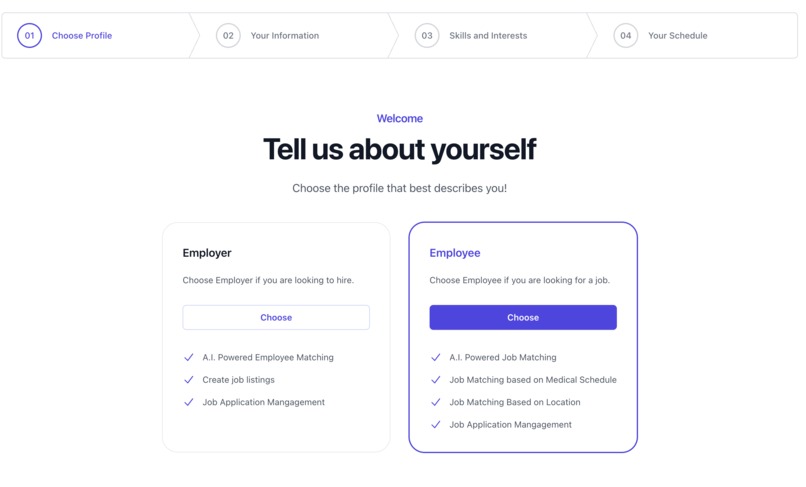 HopeHire – screenshot 2