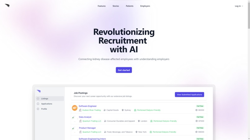 HopeHire – screenshot 1