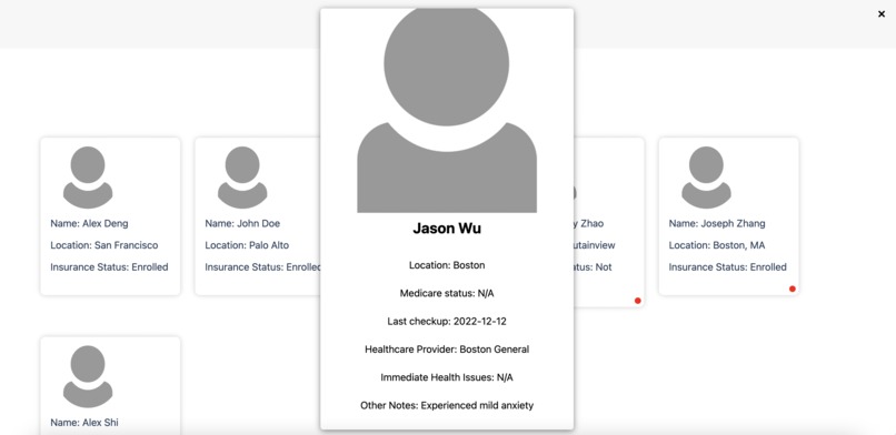 HealthDisplaced – screenshot 1