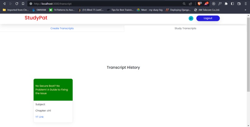 StudyPal – screenshot 4