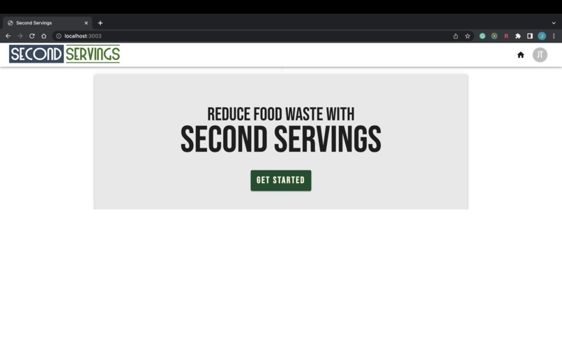 SecondServings – screenshot 1