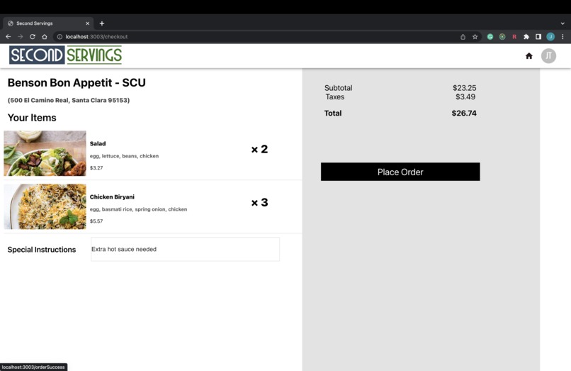 SecondServings – screenshot 5