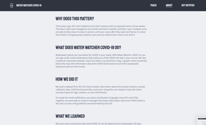 Water Watcher COVID-19 – screenshot 4