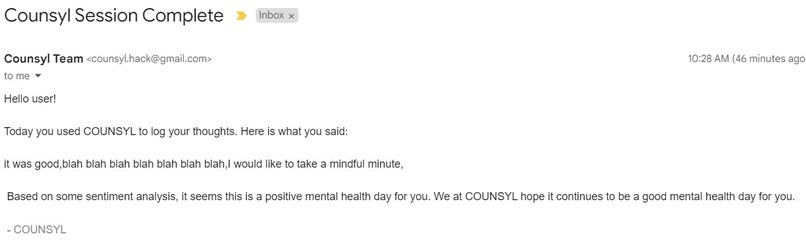 COUNSYL – screenshot 5