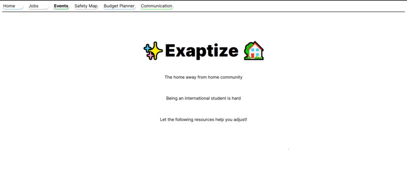 Exaptize – screenshot 1