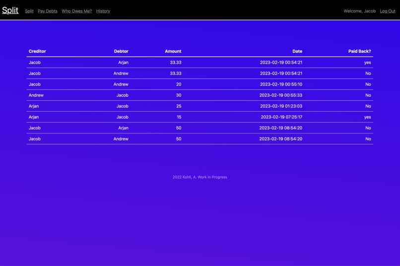 Split – screenshot 5