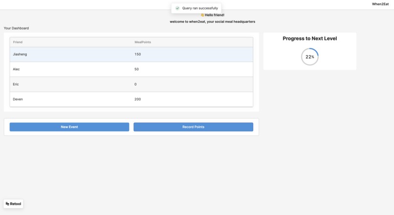 When2Eat – screenshot 1