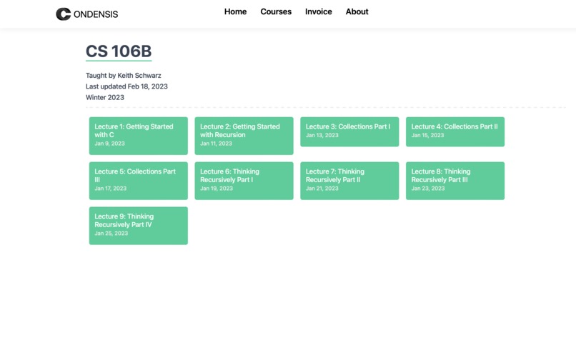 Condensis – screenshot 1