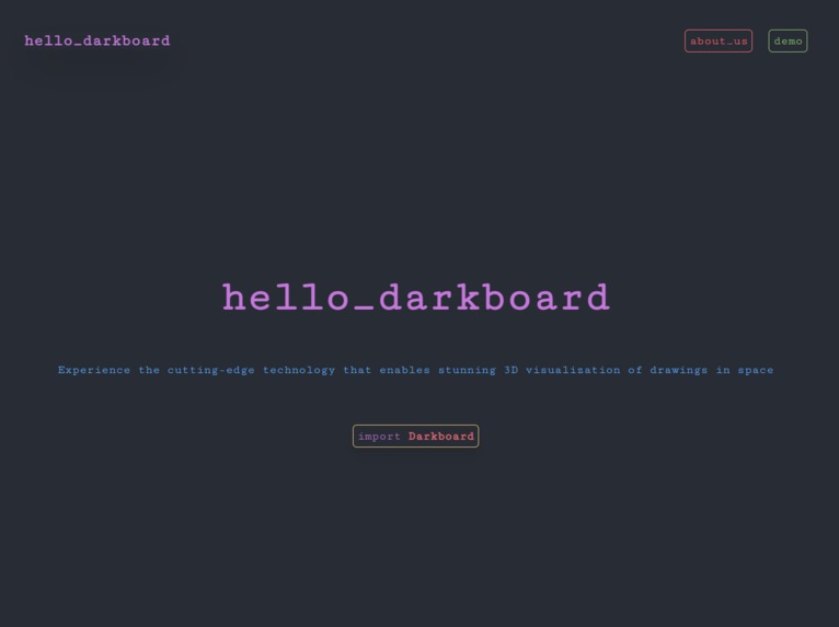 Darkboard - 3D Whiteboard – screenshot 1