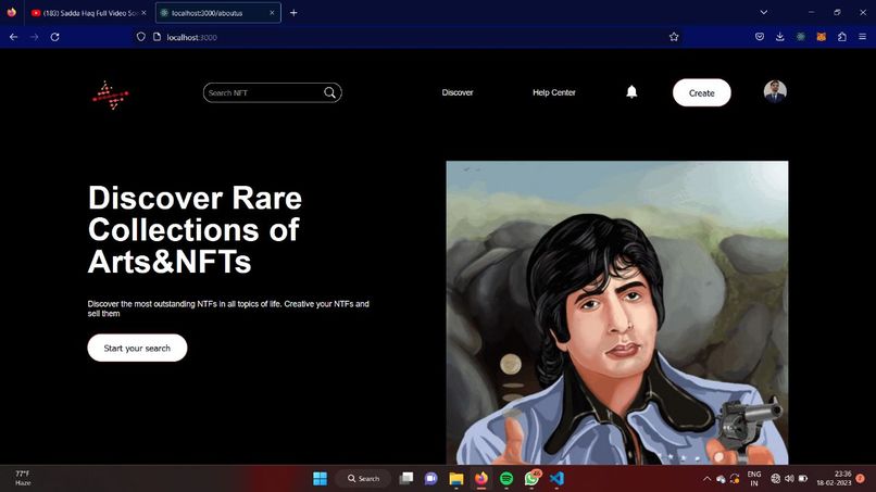 NFT marketplace  – screenshot 1