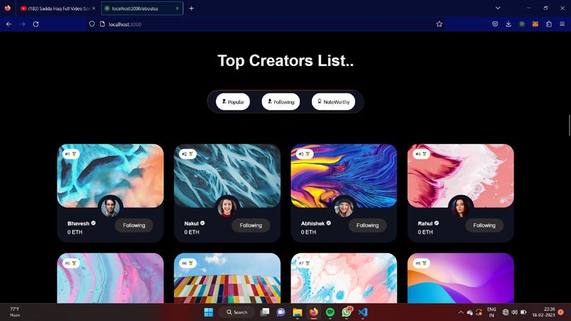 NFT marketplace  – screenshot 3