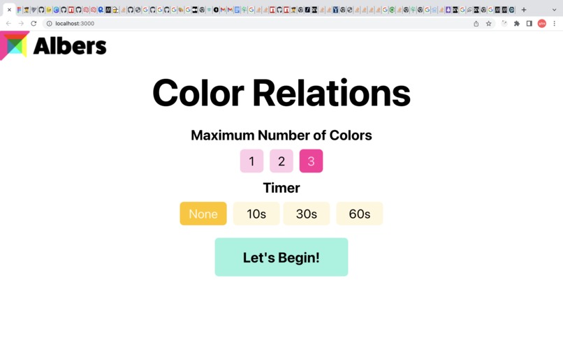 Albers – screenshot 2