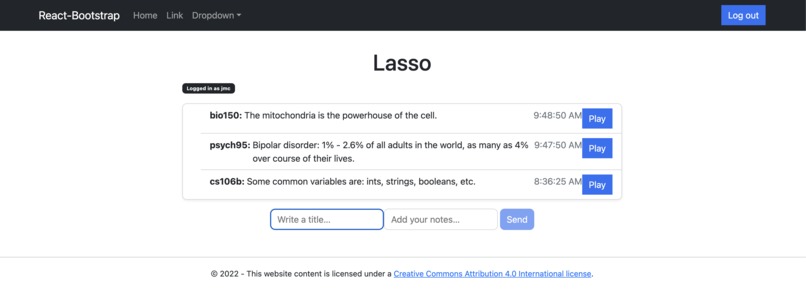 lasso – screenshot 4