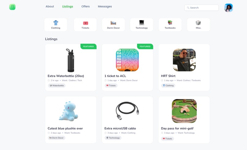 BarterBuddies – screenshot 2