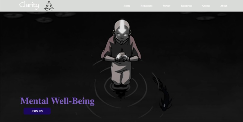 Clarity – screenshot 1